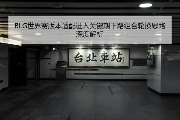 BLG世界赛版本适配进入关键期下路组合轮换思路深度解析